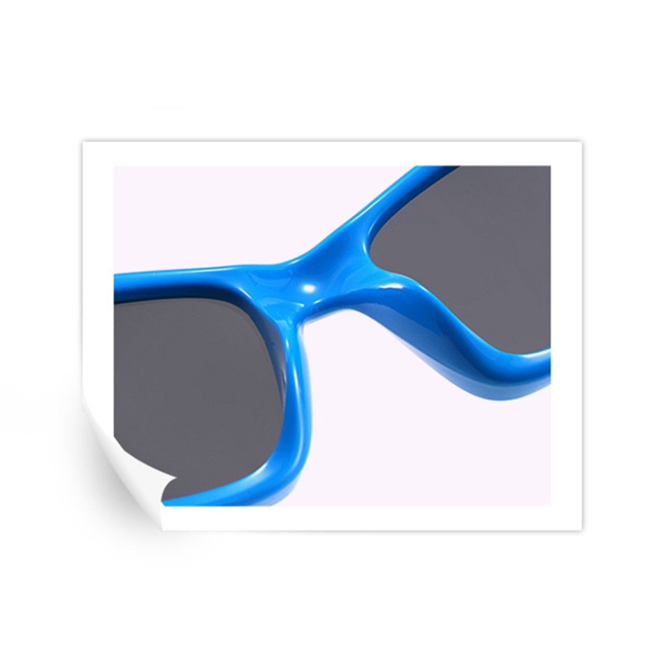 Ochelari de soare copii 3-8 Ani, Protectie UV, Polarizati, Skyddar Kido - Albastru Albastru inchis - 3 | YEO