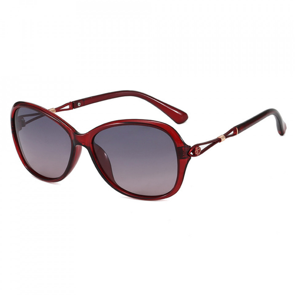 Ochelari de soare dama cu protectie UV (2301-C3), Techsuit - Wine Red