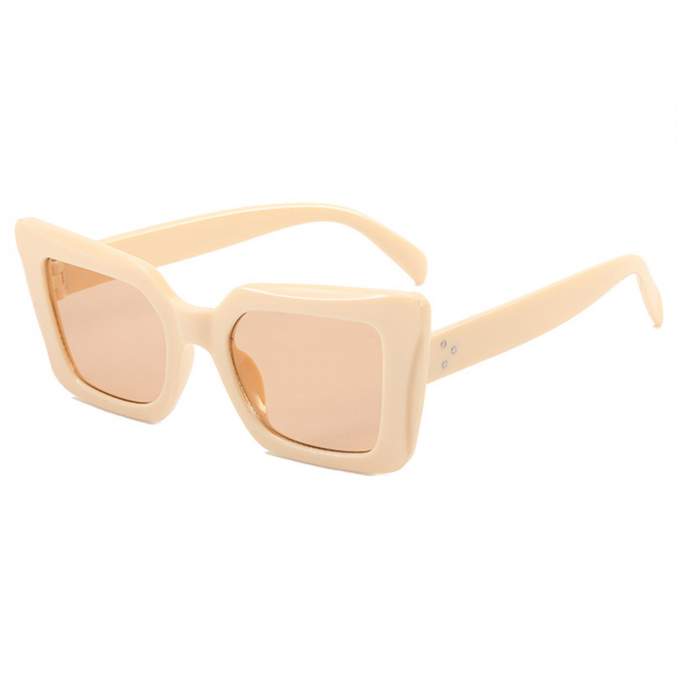 Ochelari de soare dama, rame Square, Skyddar Vistta 5277- Maro Champagne