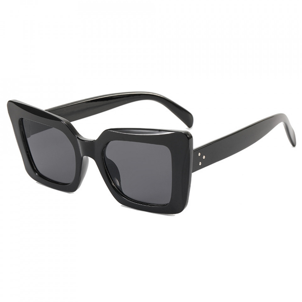 Ochelari de soare dama, rame Square, Skyddar Vistta 5277- Negru Gri