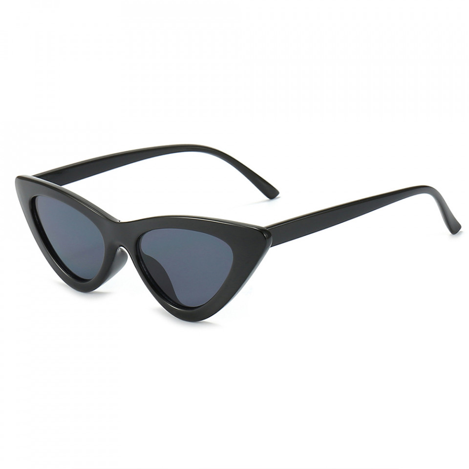 Ochelari de soare dama, rame triunghiulare, Skyddar Vistta 5040 - Negru