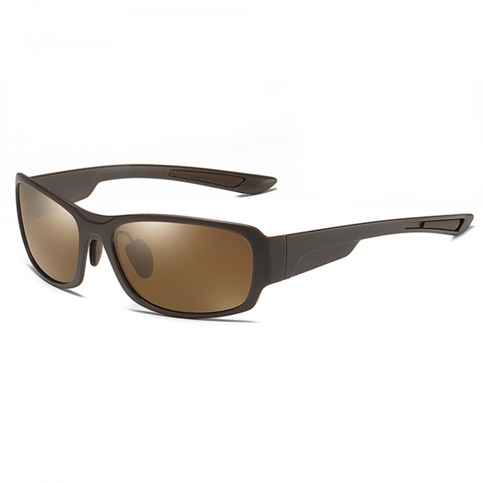 Ochelari soare barbati cu protectie UV (MM108), Techsuit - Brown