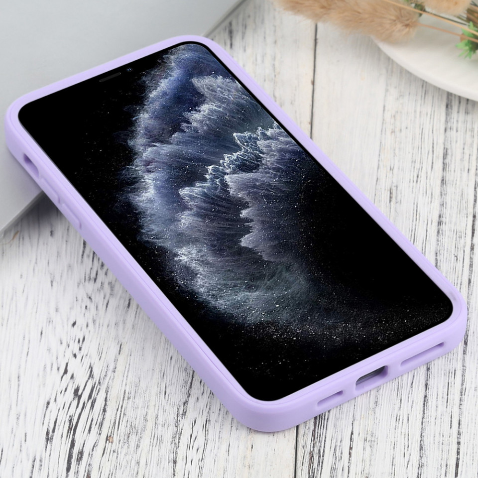 [Pachet 360°] Husa + Folie pentru iPhone 11 Pro Max, SKDR ColorShield 360° - Mov - 2 | YEO