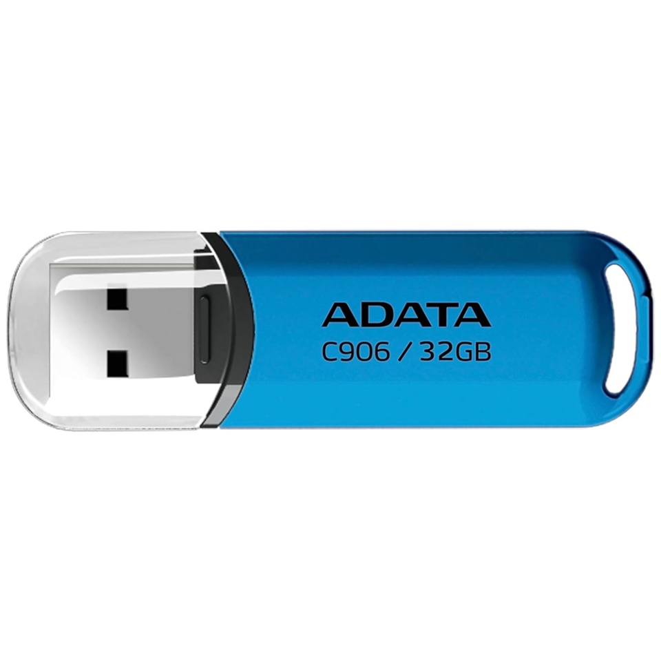 Stick USB ADATA AC906 32GB, USB 2.0, Compact si Fiabil, Albastru