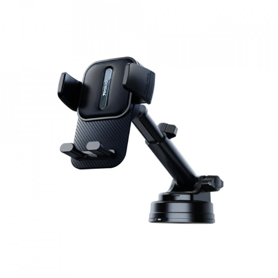 Suport Auto de Telefon pentru Parbriz si Bord - Yesido (C174) - Black - 1 | YEO