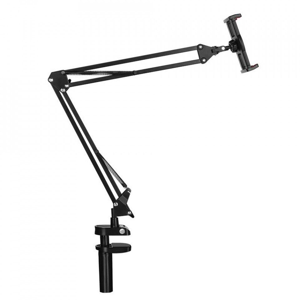 Suport birou (50394) with Clamp Grip & Multi-Angle Ajustable Arm for Phone / Tablet, Ugreen - Negru - 3 | YEO