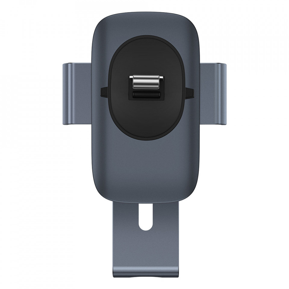 Suport de Masina pentru Telefon Grila Ventilatie - Baseus Metal Age II Gravity (SUJS000013) - Dark Grey - 2 | YEO
