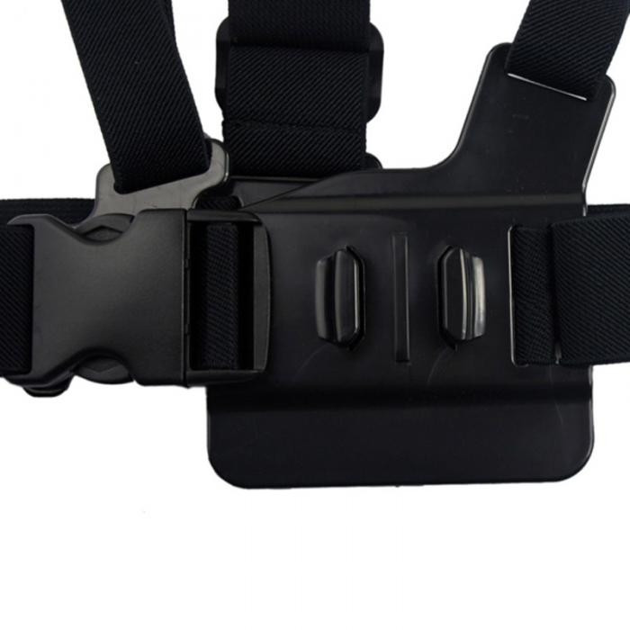 Suport universal tip ham pentru GoPro (CHS01), Techsuit - Negru - 1 | YEO