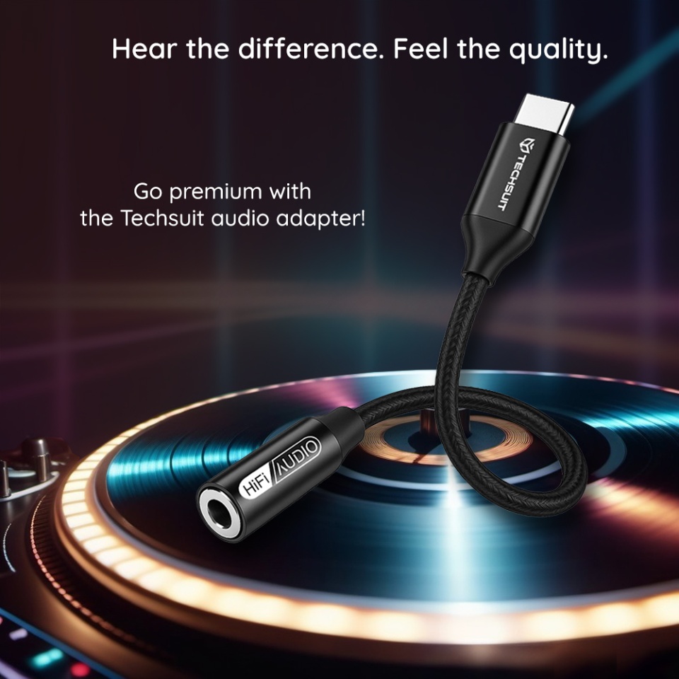 Cablu Adaptor Type-C 3.5mm, FuseXound AC13, 3A, Negru - 3 | YEO