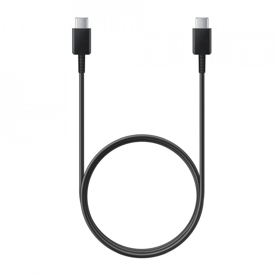 Cablu date Type-C la Type-C, 1M, Original Samsung - Negru
