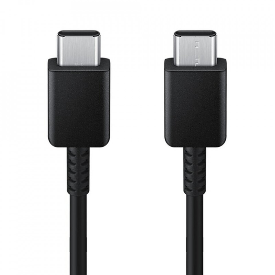 Cablu de Date Type-C la Type-C Fast Charging 3A, 1.8m - Samsung (EP-DX310JBE) - Black (Bulk Packing)