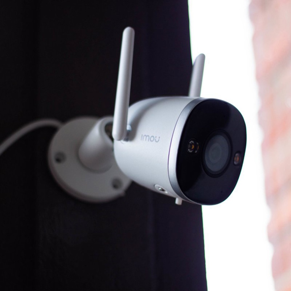 Camera Video WiFi Outdoor, 3MP, Detectare miscare, Night Vision, IP67, Imou Camera Bullet 3, Alb - 1 | YEO