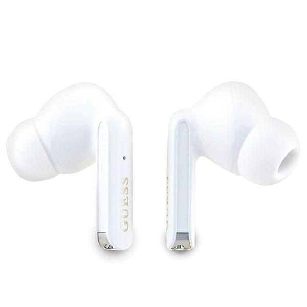 Casti Bluetooth Wireless, Guess, Casti fara Fir, Bluetooth 5.3, TWS, USB-C, cu dock de incarcare, Rezistente la Praf IPX4, Mov - 1 | YEO