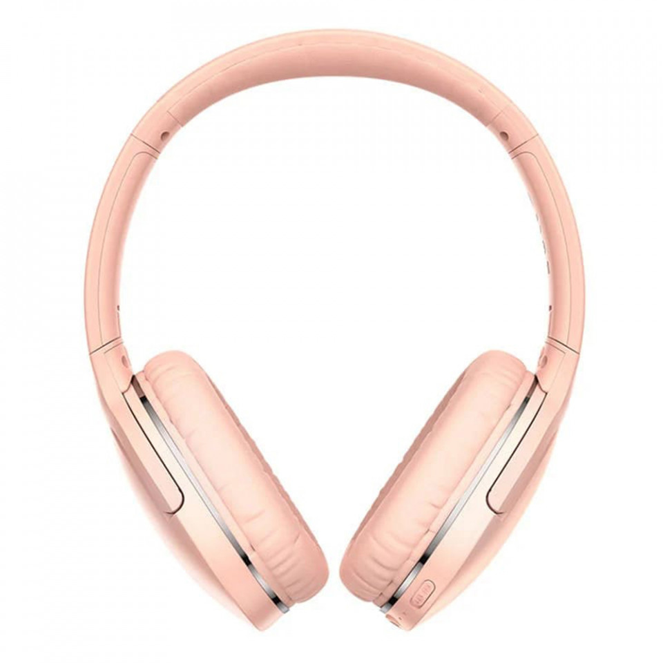 Casti Bluetooth Wireless Noise Reduction - Baseus Encok D02 Pro (NGTD010304) - Pink - 1 | YEO