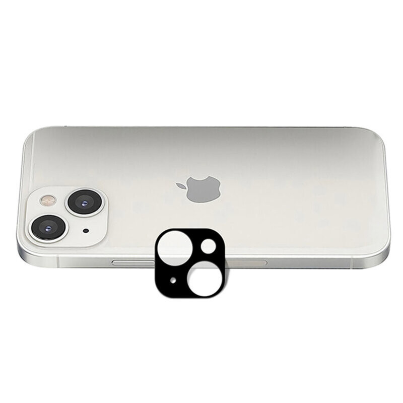 Folie camera iPhone 13 / 13 Mini, Techsuit Full Camera Glass - Negru - 3 | YEO