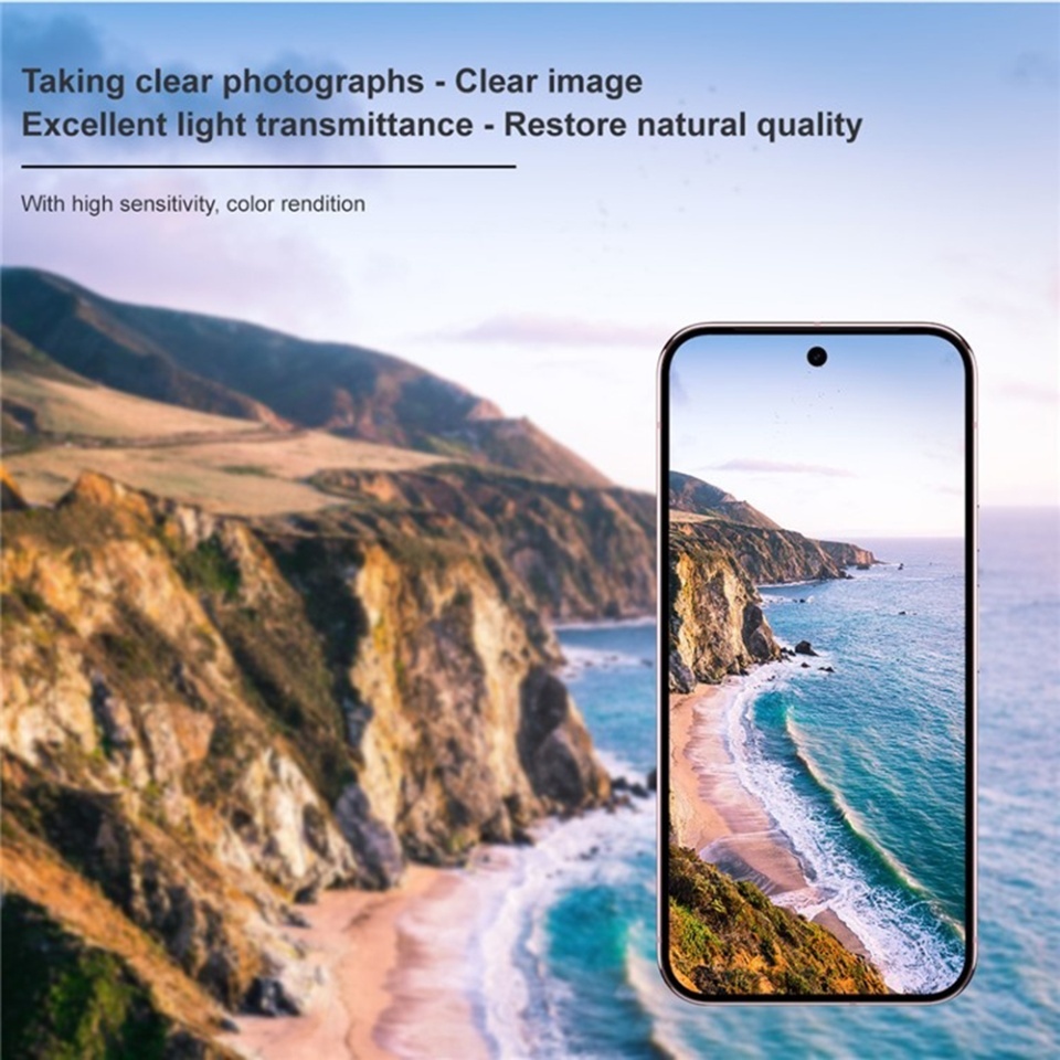 Folie camera pentru Google Pixel 10 Pro XL, SKYDDAR INNOVATION, Camera Glass Negru, set cu sticker - 2 | YEO