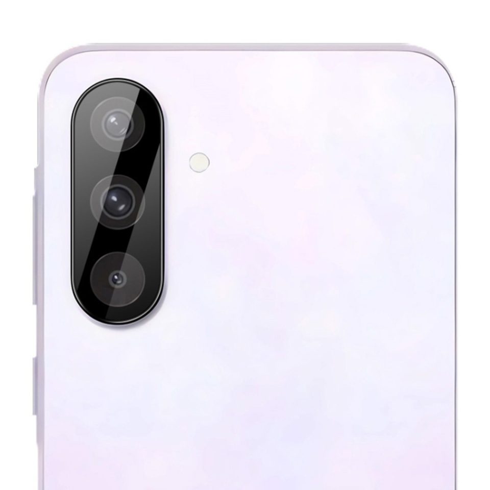 Folie camera pentru Samsung Galaxy A56 5G, SKYDDAR INNOVATION, Camera Glass Negru, set cu sticker - 1 | YEO