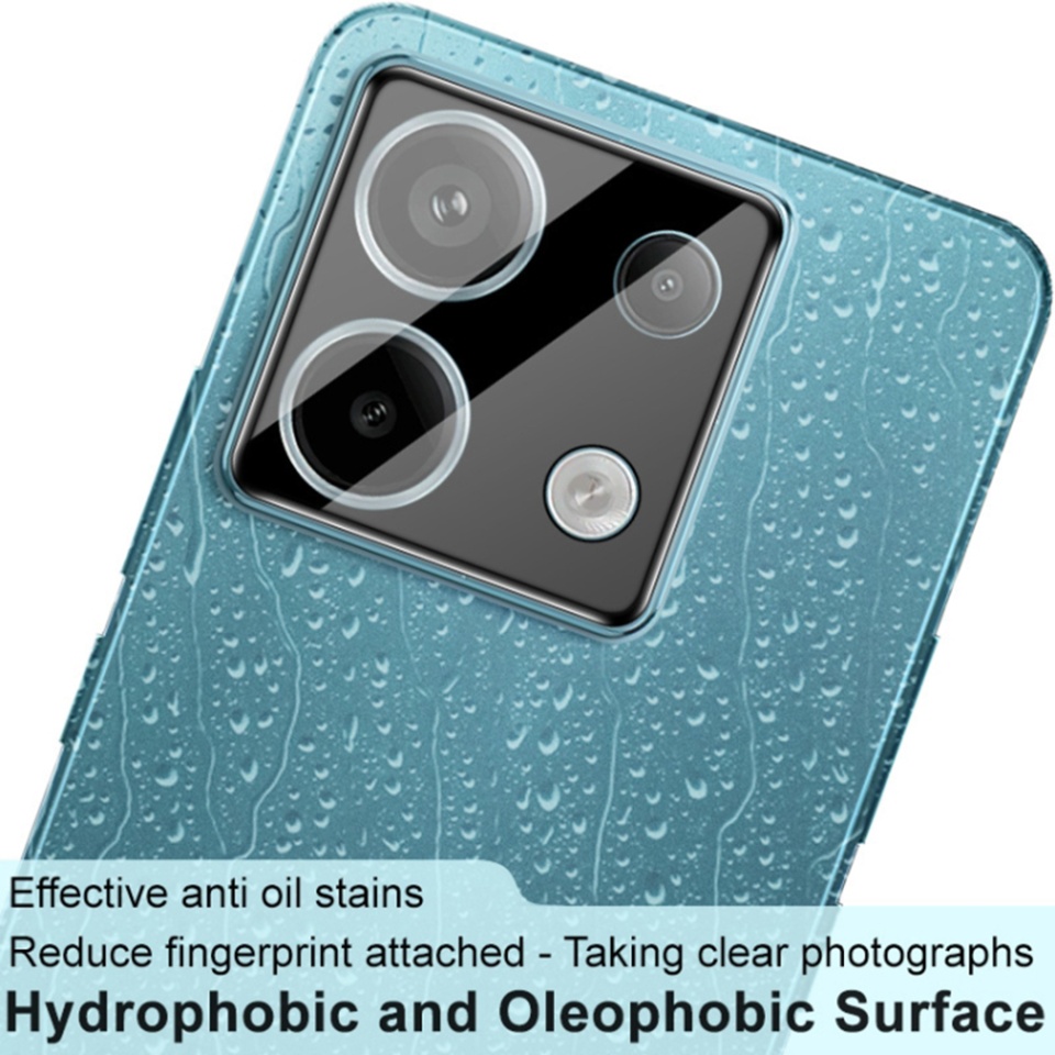 Folie camera pentru Xiaomi Redmi Note 13 Pro 4G / Poco M6 Pro 4G, SKYDDAR INNOVATION, Camera Glass Negru, set cu sticker - 2 | YEO