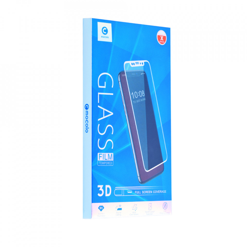 Folie de sticla iPhone XS Max / 11 Pro Max, 3D Full Glue MOCOLO - Negru - 3 | YEO