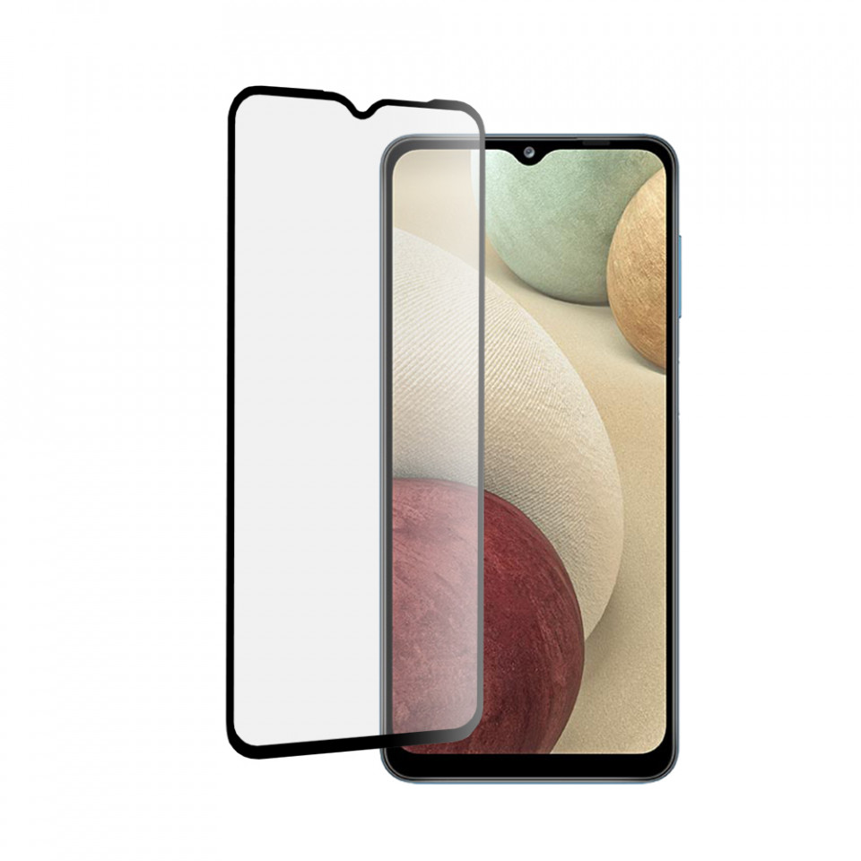 Folie de sticla Samsung Galaxy A12, 3D Full Glue MOCOLO - Negru