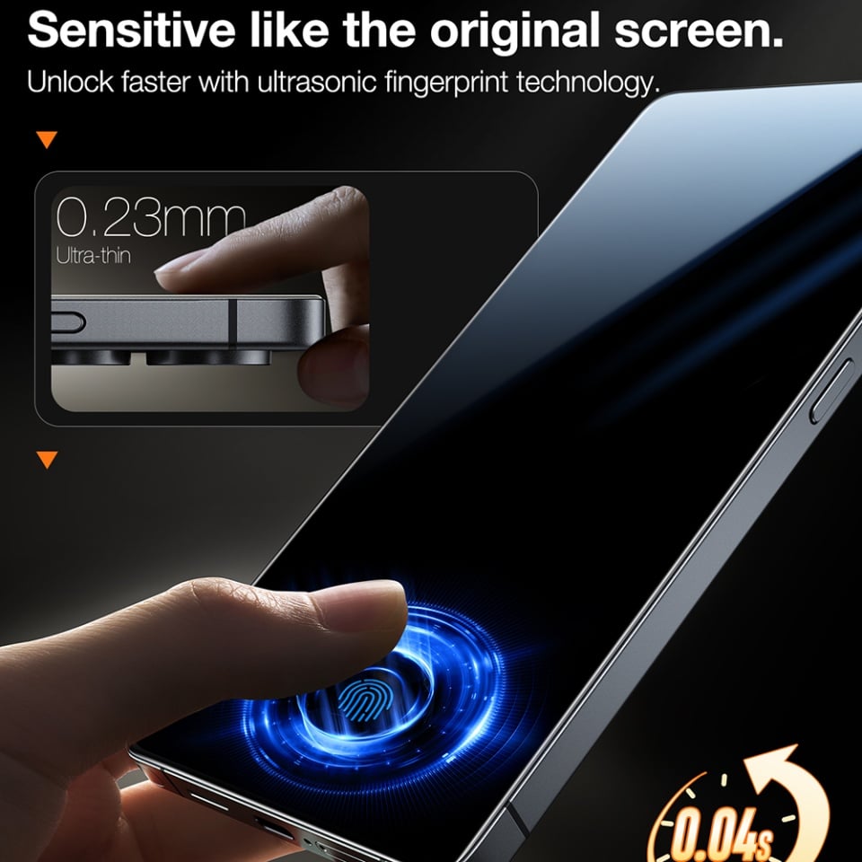 Folie de Sticla Samsung Galaxy S25 Plus, Torras, GlassGo Install Master, Transparent - 3 | YEO