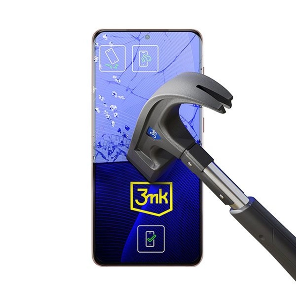 Folie pentru Google Pixel 8 Pro din silicon, 3mk FlexibleGlass, Transparent - 1 | YEO