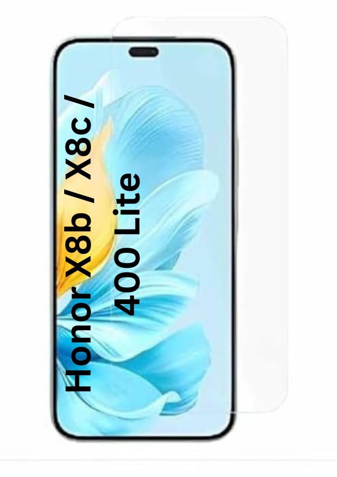 Folie pentru Honor X8b / X8c / 400 Lite, SKYDDAR INNOVATION, Protectie 9H, 0.3mm, Clear Vision, set cu sticker, Transparent