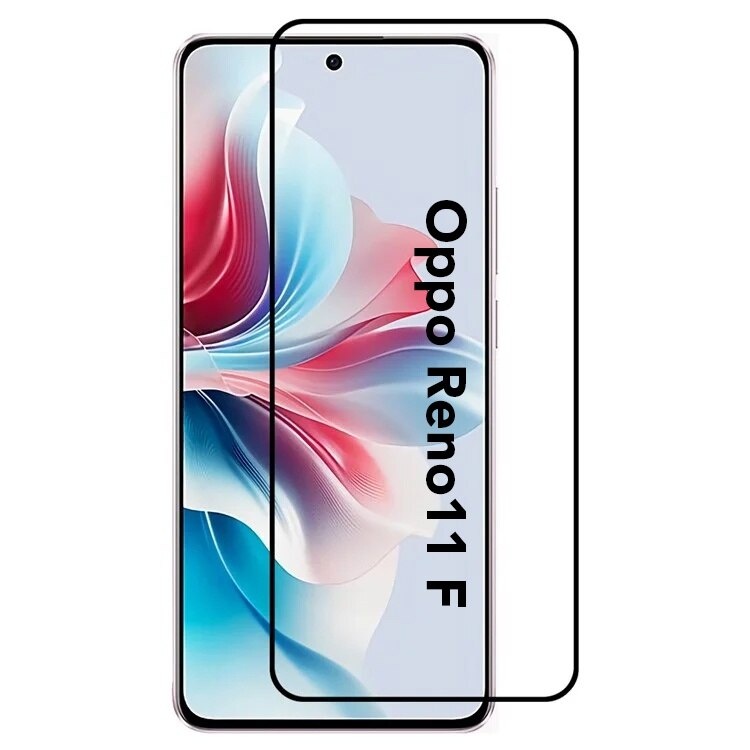 Folie pentru Oppo Reno11 F, SKYDDAR INNOVATION, Sticla Securizata, Ultra HD, Protectie 111D, Montare Simplă, Transparent, set cu sticker