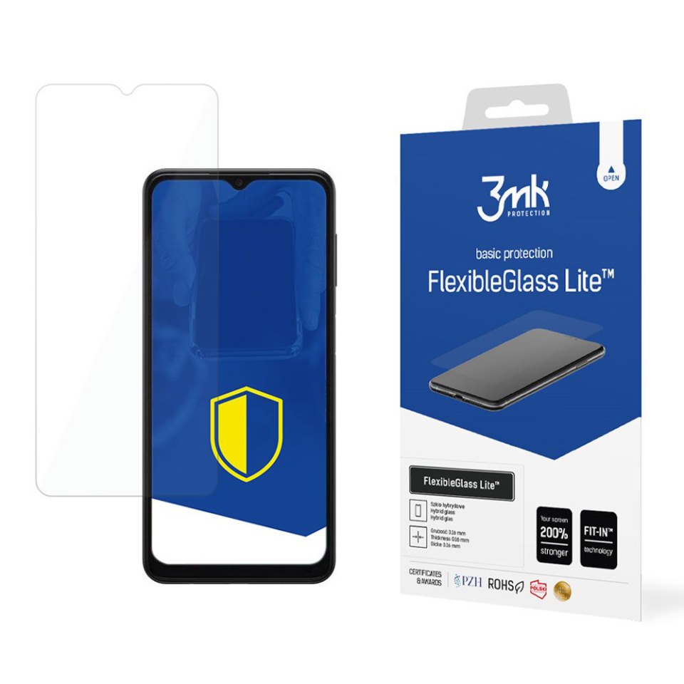 Folie pentru Samsung Galaxy A13 5G din silicon, 3mk FlexibleGlass, Transparent