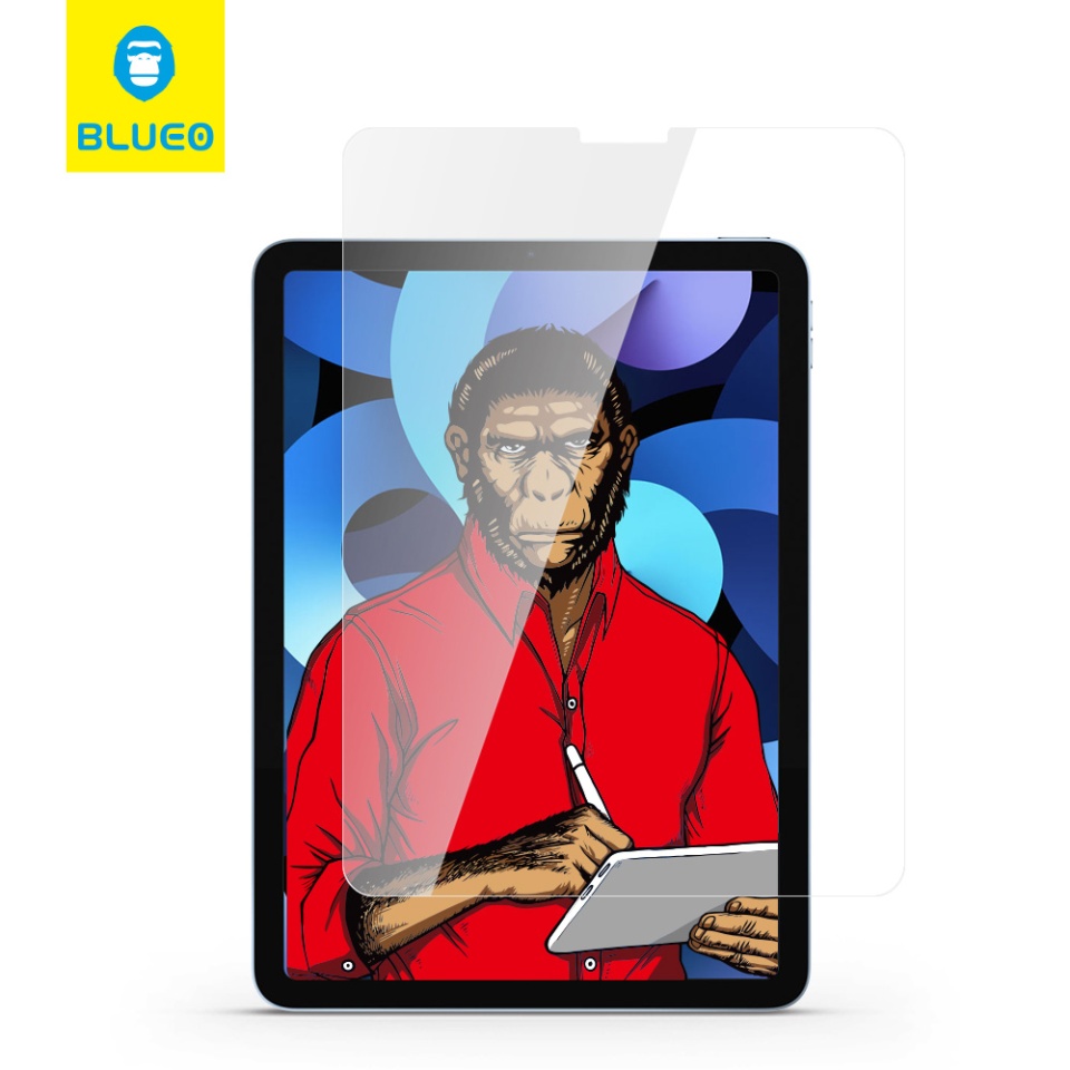 Folie Sticla pentru iPad Pro 11 (2024), Blueo HD, Anti-Soc, Anti-Amprente, Transparent - 1 | YEO