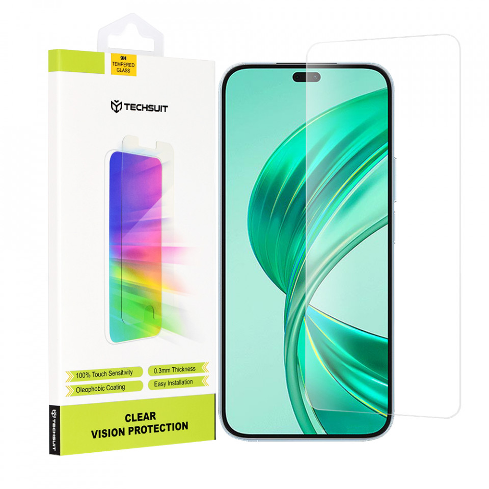 Folie Xiaomi Redmi Note 13 5G / Note 13 Pro 5G / Poco X6, Techsuit Clear Vision Glass - Transparent