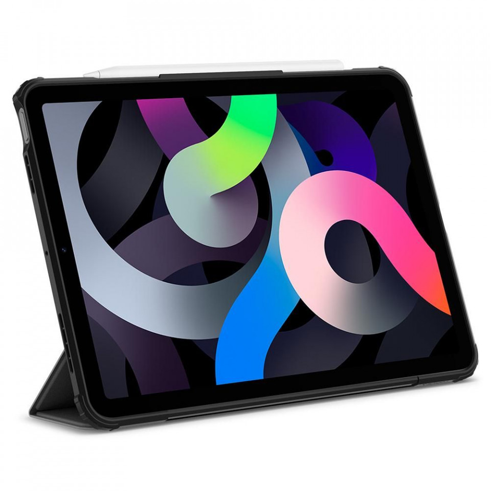 Husa Apple iPad Air 4 (2020) / iPad Air 5 (2022), Ultra Hybrid Pro Spigen - Negru - 3 | YEO