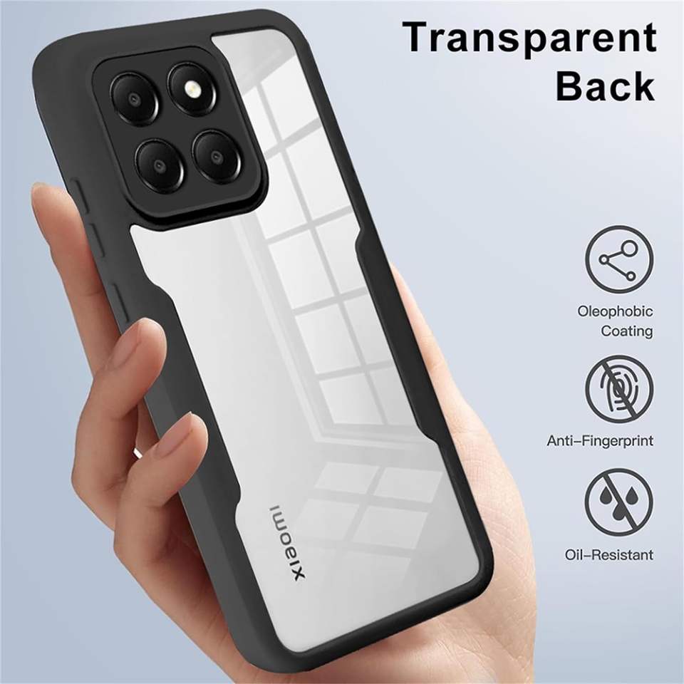 Husa + Folie pentru Xiaomi 14, SKYDDAR INNOVATION, [Pachet 360°] ColorVerse, set cu sticker, Mov - 5