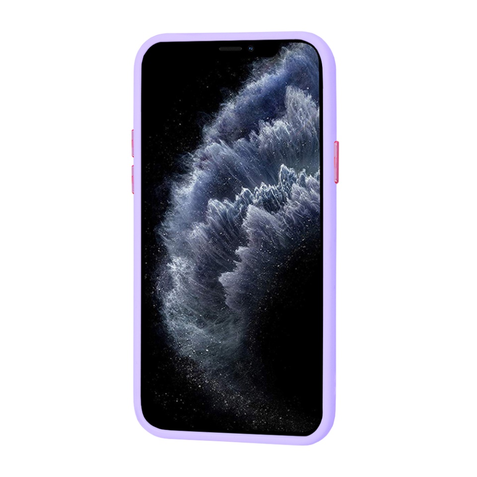 Husa iPhone 11 Pro Magsafe, ce absoarbe intens socurile, Skyddar Frosted - Mov deschis - 2 | YEO
