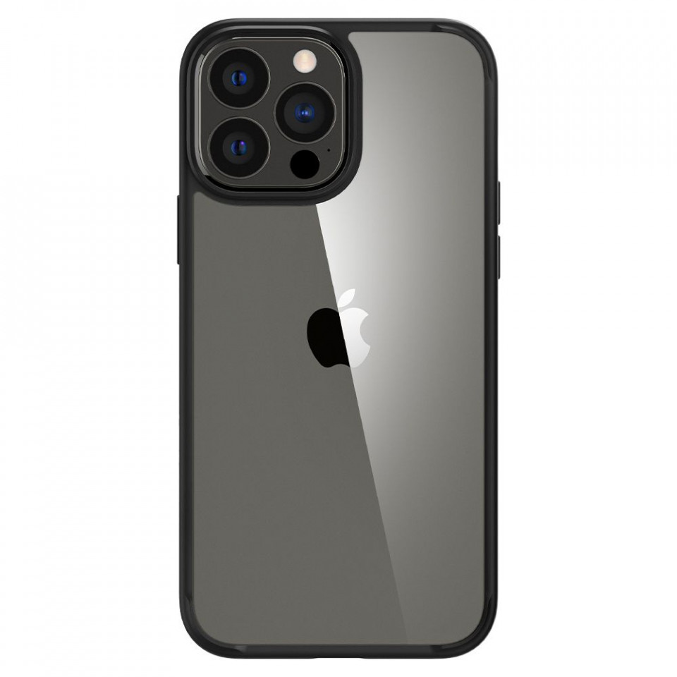 Husa iPhone 13 Pro, Spigen Ultra Hybrid - Matte Black - 1 | YEO