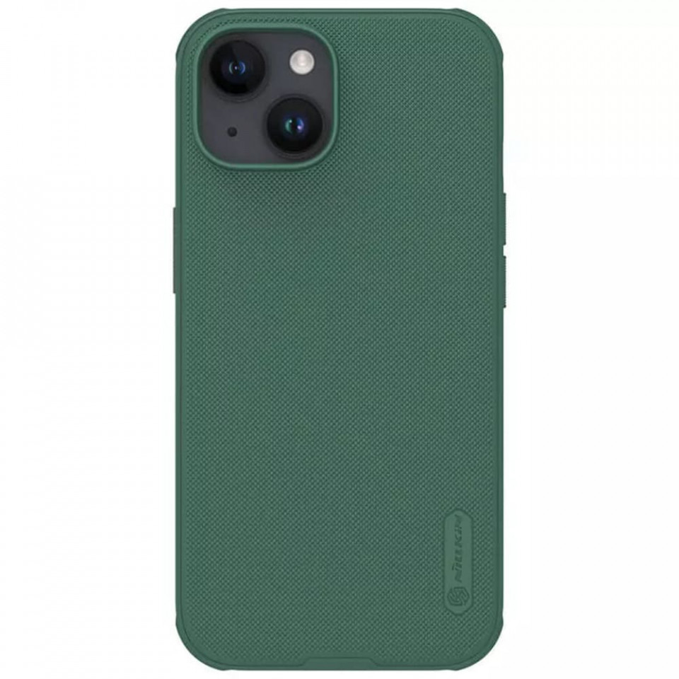 Husa iPhone 15 Plus, Nillkin Super Frosted Shield Pro - Deep Green - 1 | YEO