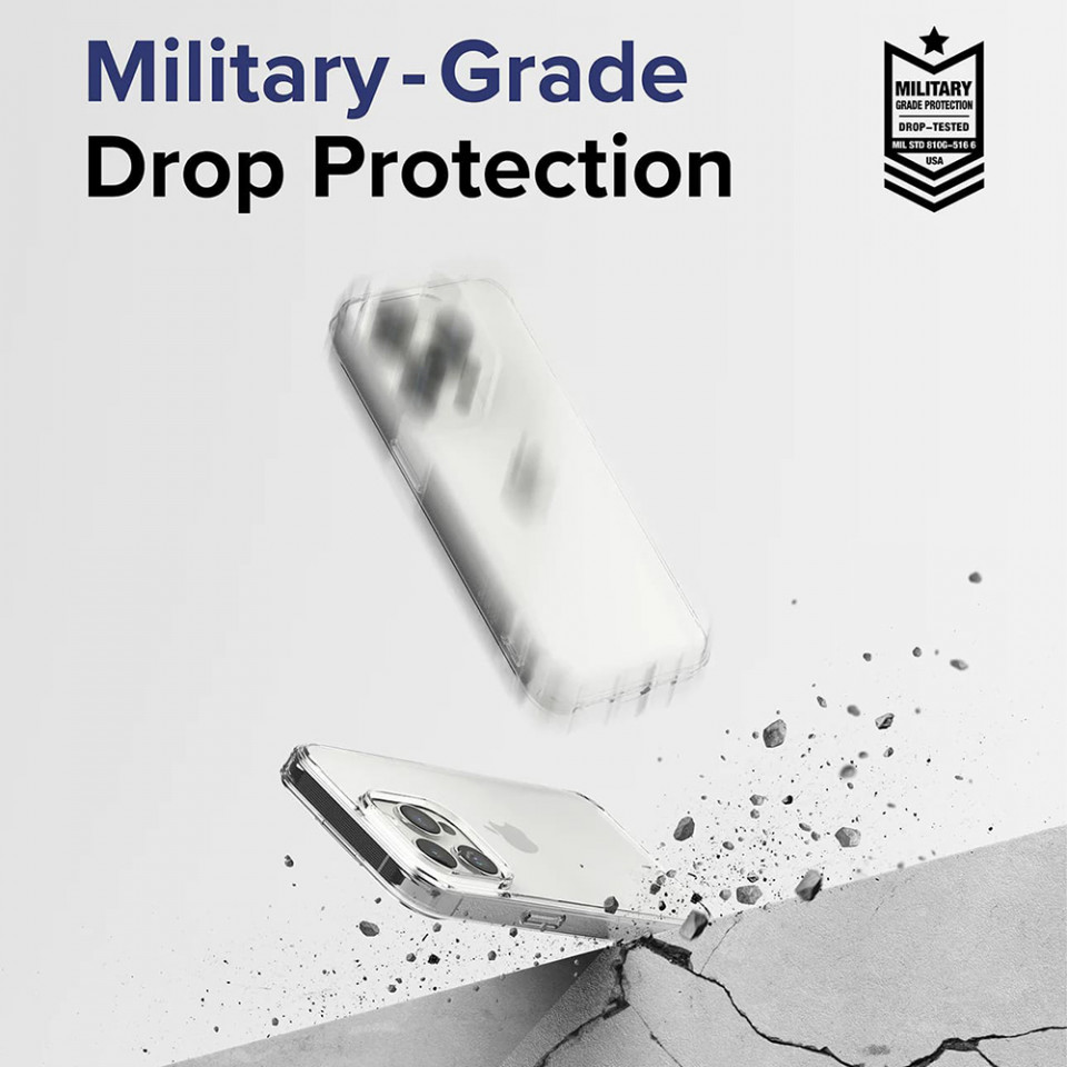 Husa iPhone 15 Pro Max, Ringke Fusion - Clear - 2 | YEO