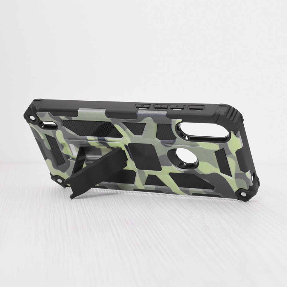 Husa Motorola Moto E7 Power / E7i Power, Blazor Series, Techsuit - Camo Lime - 1 | YEO