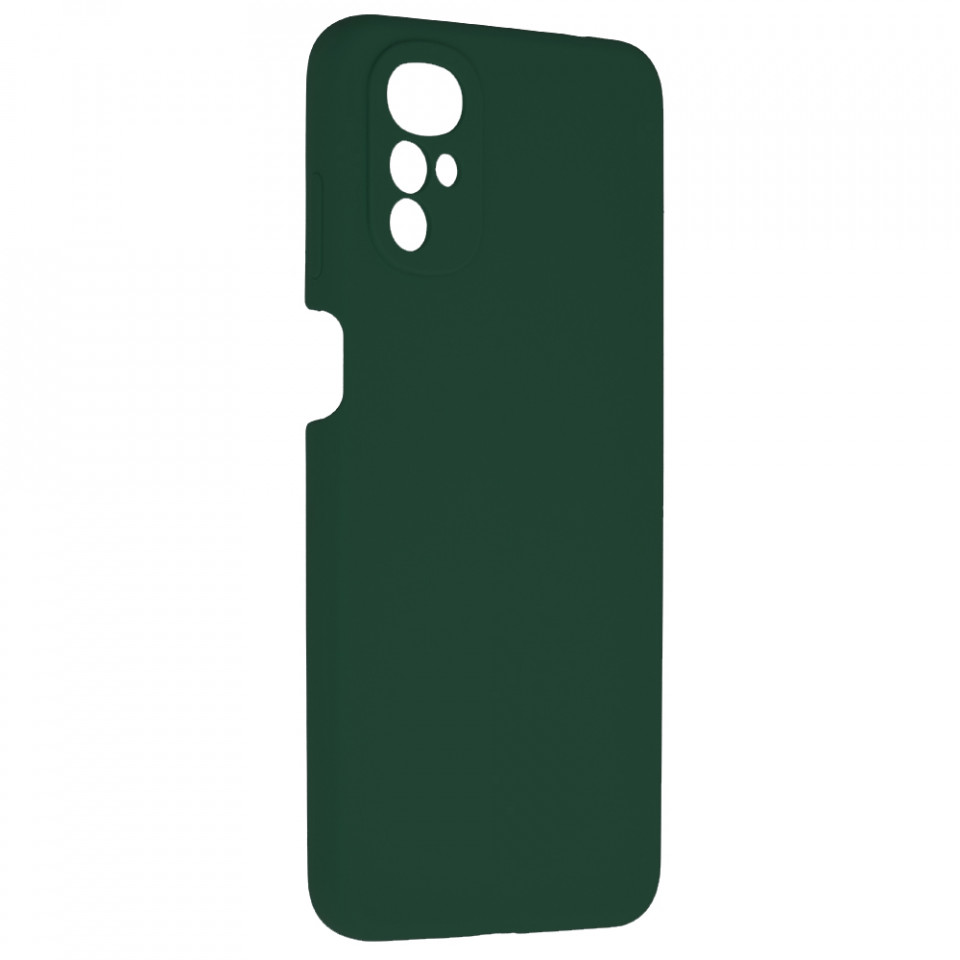Husa Motorola Moto G22 din silicon moale, Techsuit Soft Edge - Dark Green - 1 | YEO