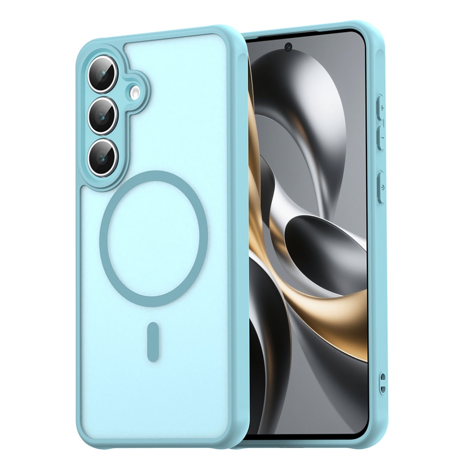 Husa pentru Google Pixel 10 Pro, SKYDDAR INNOVATION, HaloFrost MagSafe II, Antisoc, set cu sticker, Verde menta