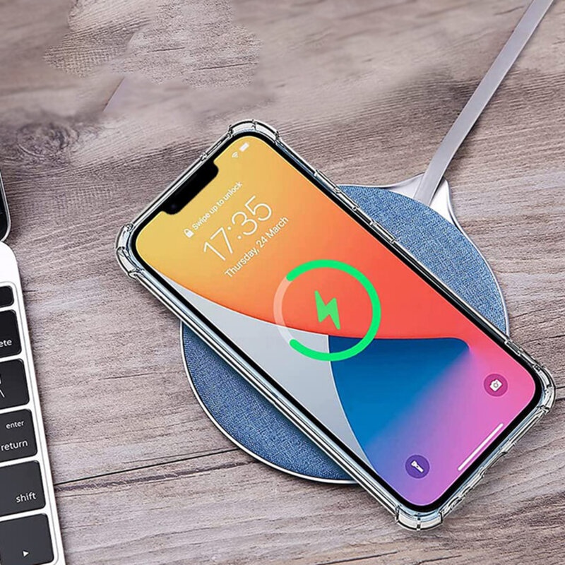 Husa pentru Google Pixel 8 Pro, SKYDDAR INNOVATION, Shockproof MagSafe, Transparenta, set cu sticker - 2 | YEO
