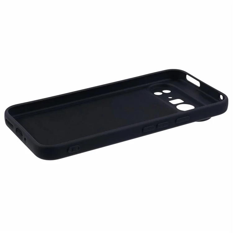 Husa pentru Google Pixel 9 Pro XL din Silicon Catifelat, Protectie Premium, Skyddar SoftElegance - Negru - 2 | YEO