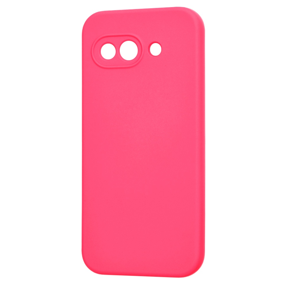 Husa pentru Google Pixel 9a din Silicon Catifelat, Protectie Premium, Skyddar SoftElegance - Fucsia - 3 | YEO