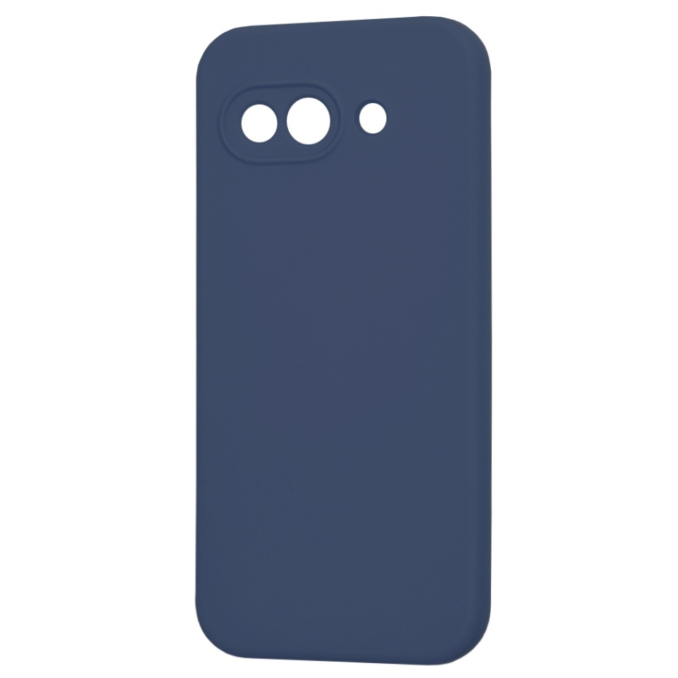 Husa pentru Google Pixel 9a, SKYDDAR INNOVATION, din Silicon Catifelat, SoftElegance, set cu sticker, Bleumarin - 3 | YEO