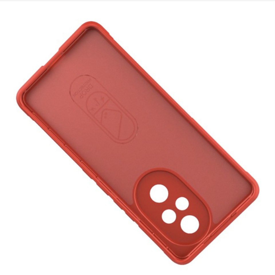 Husa pentru Honor 200 Pro eleganta, din silicon mat, SKDR Vogue - Negru - 2 | YEO