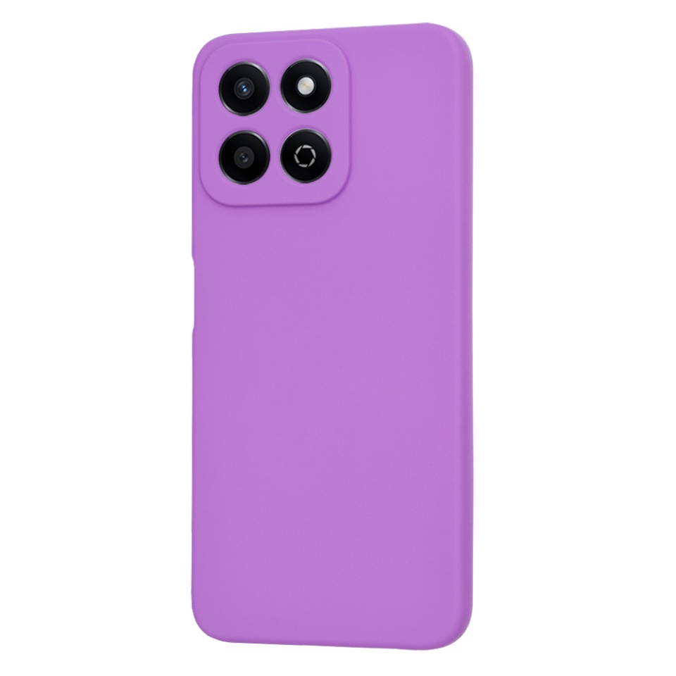 Husa pentru Honor 200 Smart / X7c din Silicon Catifelat, Protectie Premium, Skyddar SoftElegance - Mov - 2 | YEO