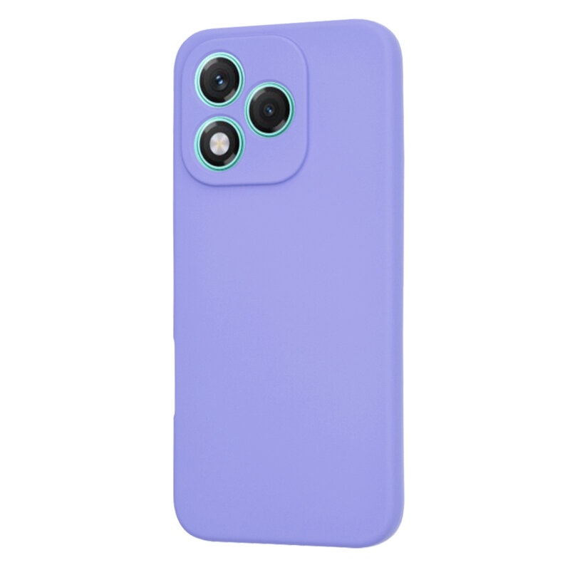 Husa pentru Honor 400 Lite, SKYDDAR INNOVATION, din Silicon Catifelat, SoftElegance , Violet, set cu sticker - 2 | YEO