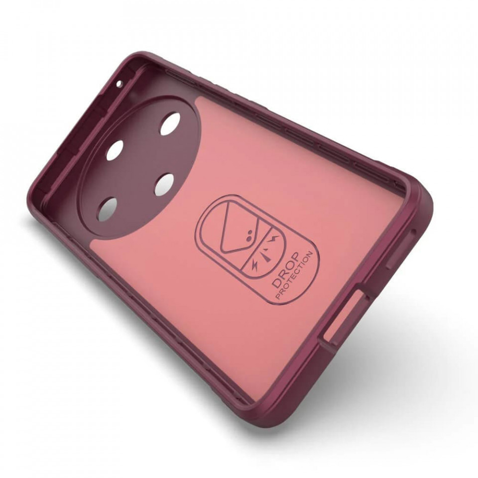 Husa pentru Honor Magic6 Lite eleganta, din silicon mat, SKDR Vogue - Negru - 3 | YEO