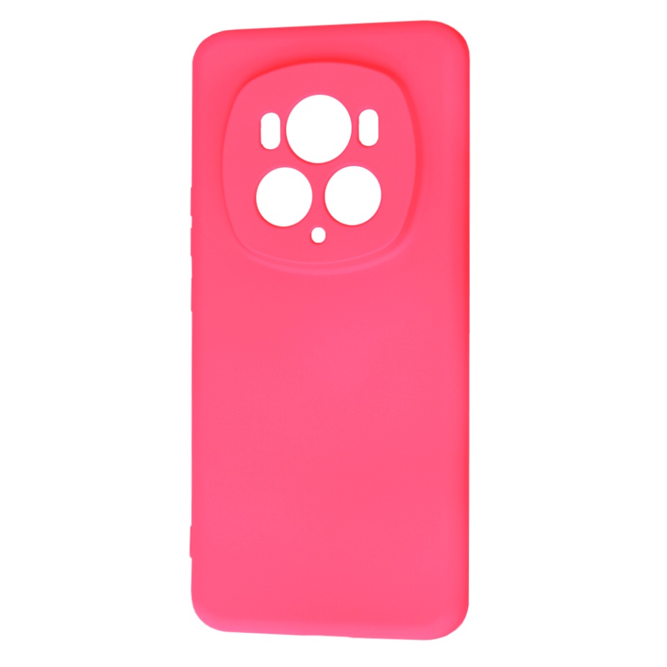 Husa pentru Honor Magic6 Pro din Silicon Catifelat, Protectie Premium, Skyddar SoftElegance - Fucsia - 1 | YEO