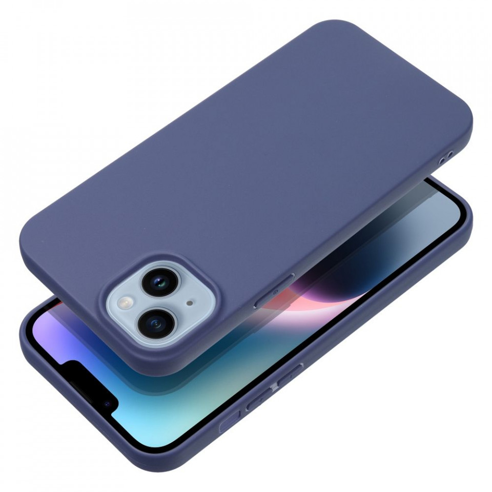 Husa pentru Honor X7a silicon, Skyddar Mat - Albastru